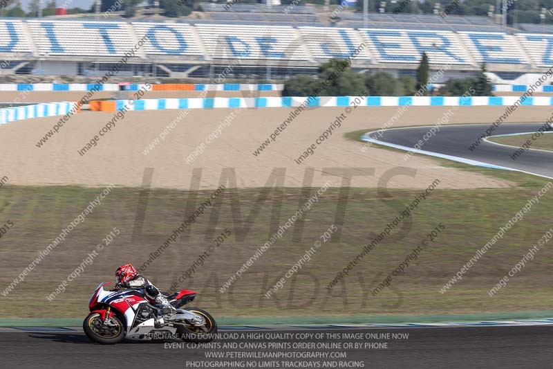 14 to 16th november 2015;Jerez;event digital images;motorbikes;no limits;peter wileman photography;trackday;trackday digital images