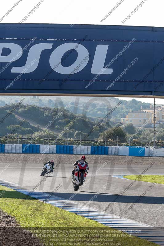 14 to 16th november 2015;Jerez;event digital images;motorbikes;no limits;peter wileman photography;trackday;trackday digital images