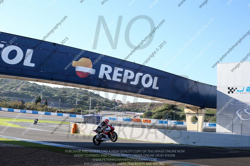 14 to 16th november 2015;Jerez;event digital images;motorbikes;no limits;peter wileman photography;trackday;trackday digital images