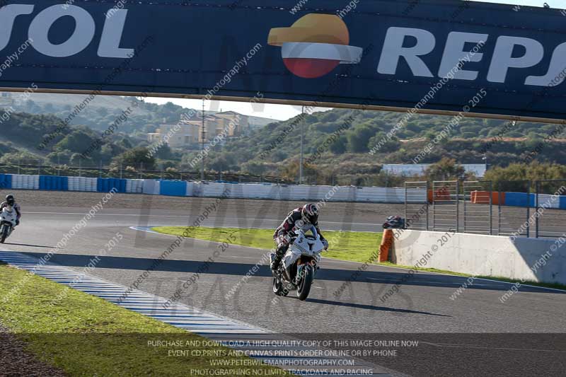14 to 16th november 2015;Jerez;event digital images;motorbikes;no limits;peter wileman photography;trackday;trackday digital images