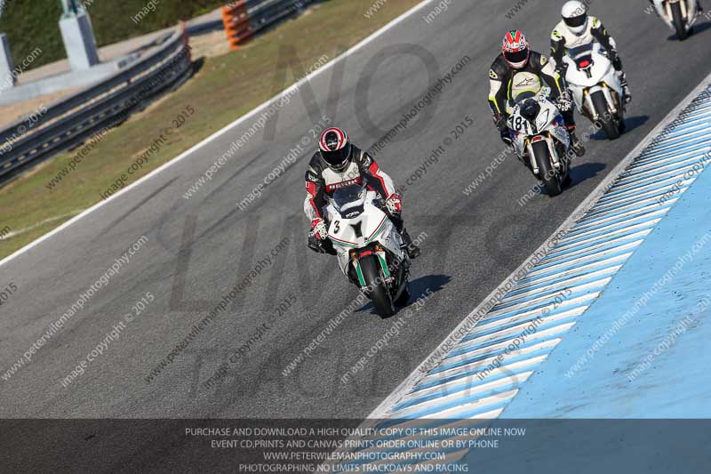 14 to 16th november 2015;Jerez;event digital images;motorbikes;no limits;peter wileman photography;trackday;trackday digital images