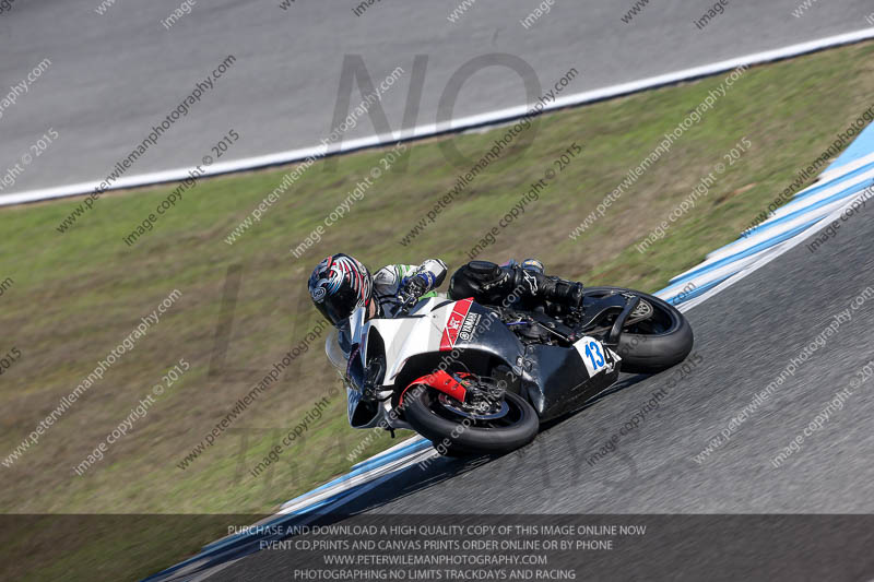 14 to 16th november 2015;Jerez;event digital images;motorbikes;no limits;peter wileman photography;trackday;trackday digital images