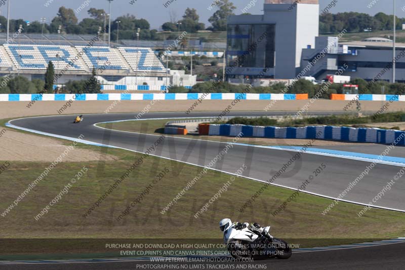 14 to 16th november 2015;Jerez;event digital images;motorbikes;no limits;peter wileman photography;trackday;trackday digital images