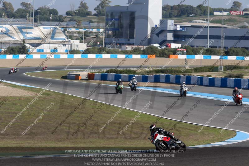 14 to 16th november 2015;Jerez;event digital images;motorbikes;no limits;peter wileman photography;trackday;trackday digital images
