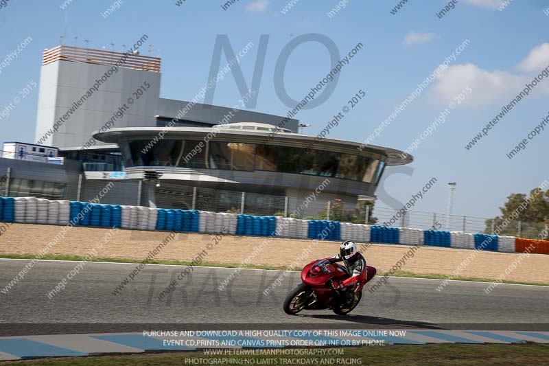 14 to 16th november 2015;Jerez;event digital images;motorbikes;no limits;peter wileman photography;trackday;trackday digital images