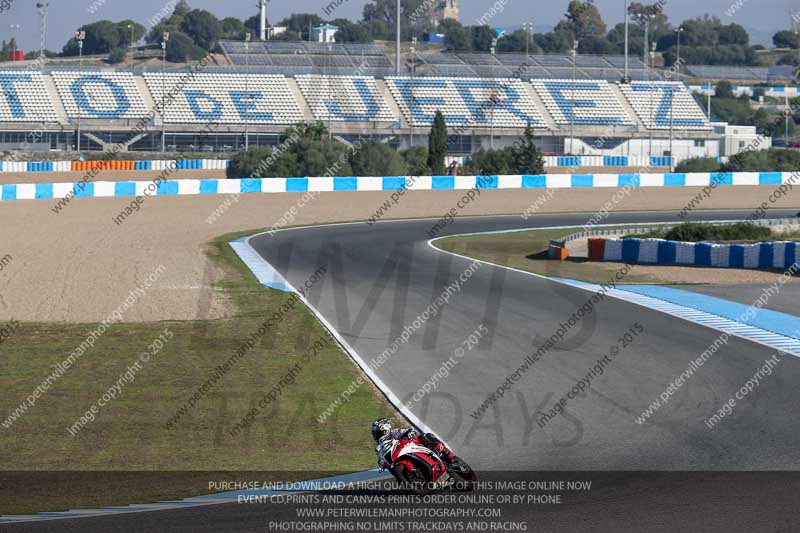 14 to 16th november 2015;Jerez;event digital images;motorbikes;no limits;peter wileman photography;trackday;trackday digital images