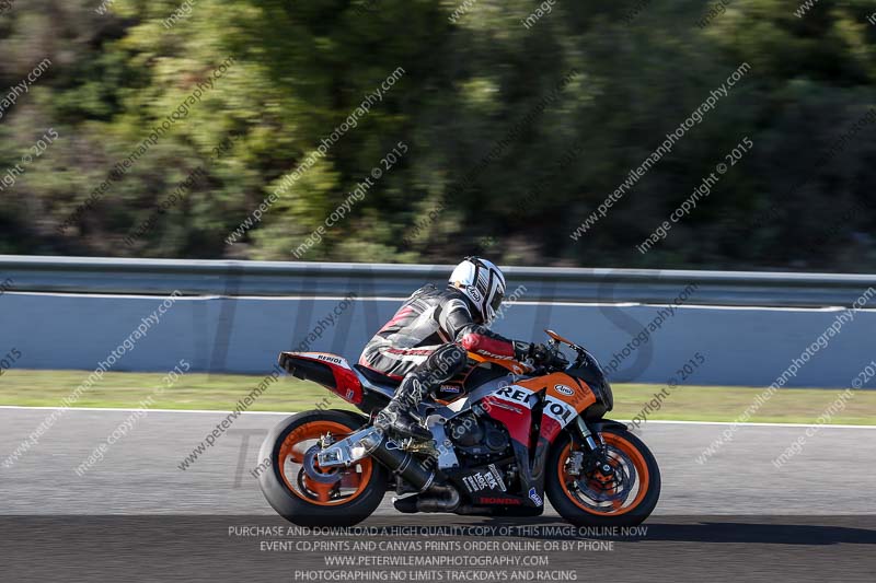 14 to 16th november 2015;Jerez;event digital images;motorbikes;no limits;peter wileman photography;trackday;trackday digital images