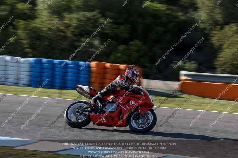 14 to 16th november 2015;Jerez;event digital images;motorbikes;no limits;peter wileman photography;trackday;trackday digital images