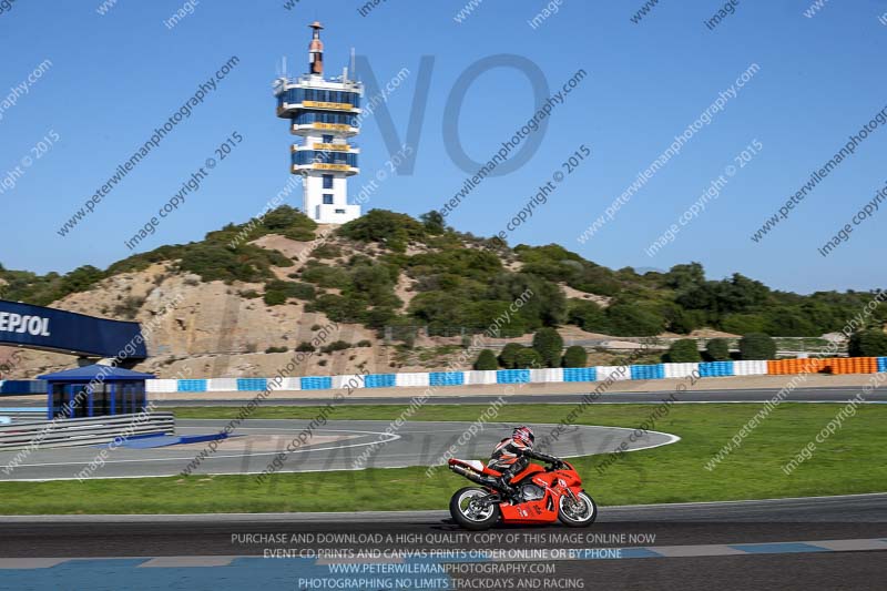 14 to 16th november 2015;Jerez;event digital images;motorbikes;no limits;peter wileman photography;trackday;trackday digital images