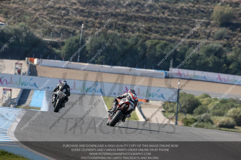 14 to 16th november 2015;Jerez;event digital images;motorbikes;no limits;peter wileman photography;trackday;trackday digital images