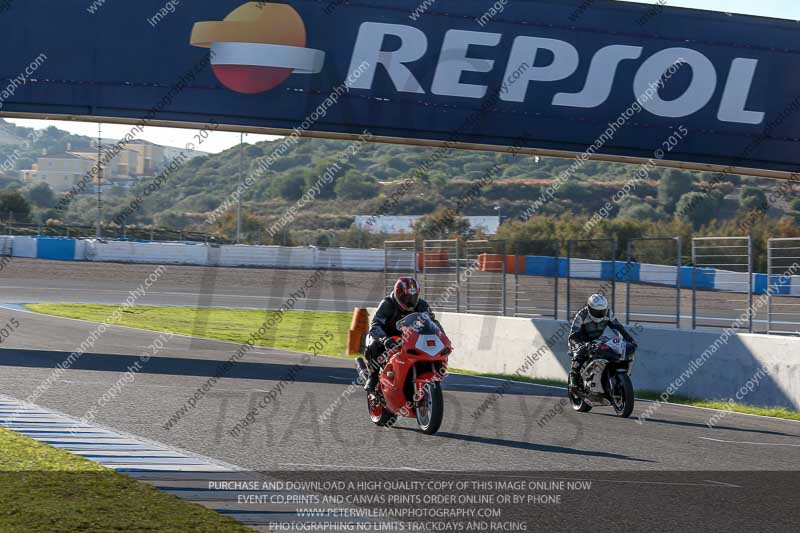 14 to 16th november 2015;Jerez;event digital images;motorbikes;no limits;peter wileman photography;trackday;trackday digital images