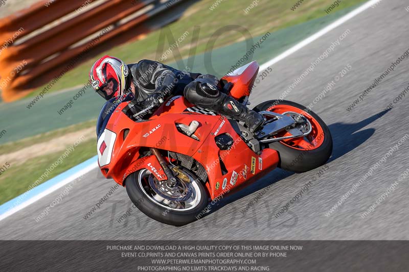 14 to 16th november 2015;Jerez;event digital images;motorbikes;no limits;peter wileman photography;trackday;trackday digital images