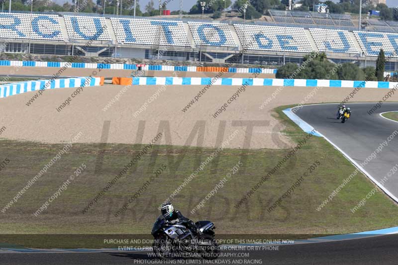 14 to 16th november 2015;Jerez;event digital images;motorbikes;no limits;peter wileman photography;trackday;trackday digital images