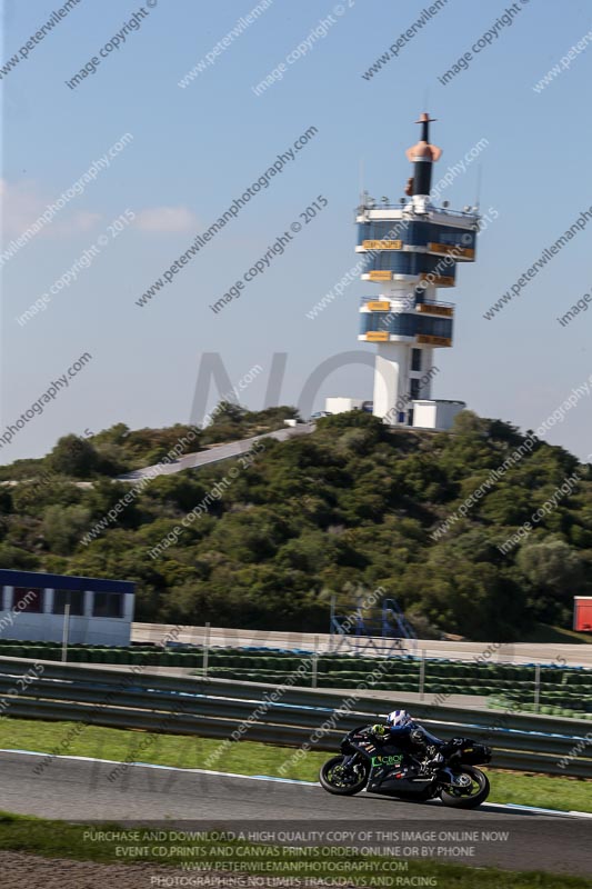 14 to 16th november 2015;Jerez;event digital images;motorbikes;no limits;peter wileman photography;trackday;trackday digital images
