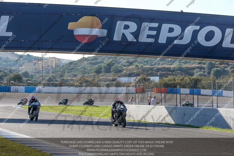 14 to 16th november 2015;Jerez;event digital images;motorbikes;no limits;peter wileman photography;trackday;trackday digital images