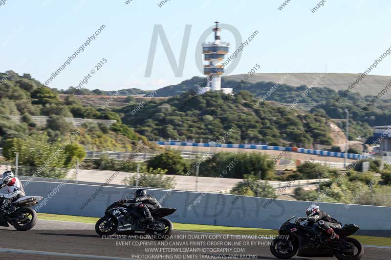 14 to 16th november 2015;Jerez;event digital images;motorbikes;no limits;peter wileman photography;trackday;trackday digital images