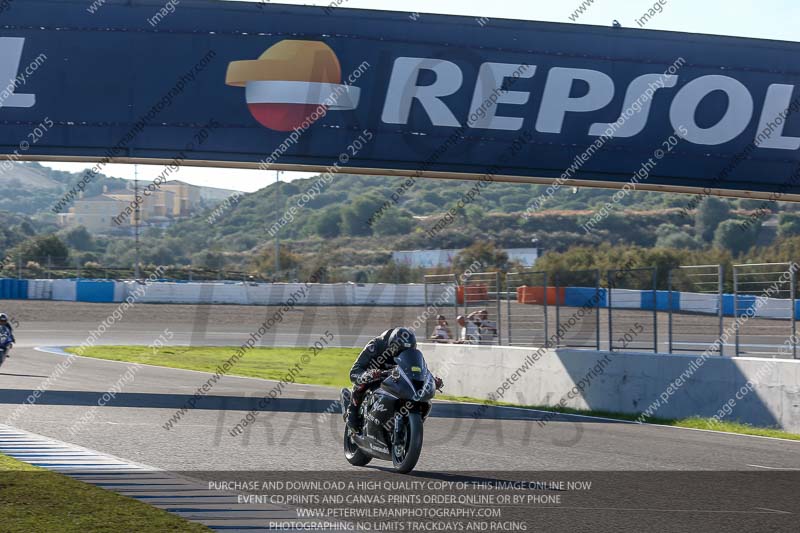 14 to 16th november 2015;Jerez;event digital images;motorbikes;no limits;peter wileman photography;trackday;trackday digital images