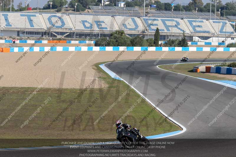 14 to 16th november 2015;Jerez;event digital images;motorbikes;no limits;peter wileman photography;trackday;trackday digital images
