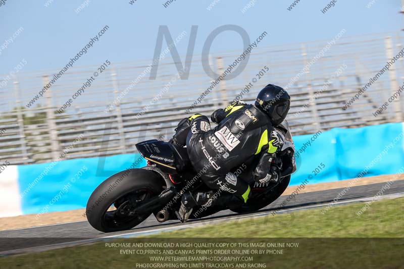 14 to 16th november 2015;Jerez;event digital images;motorbikes;no limits;peter wileman photography;trackday;trackday digital images