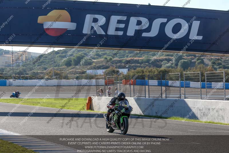 14 to 16th november 2015;Jerez;event digital images;motorbikes;no limits;peter wileman photography;trackday;trackday digital images