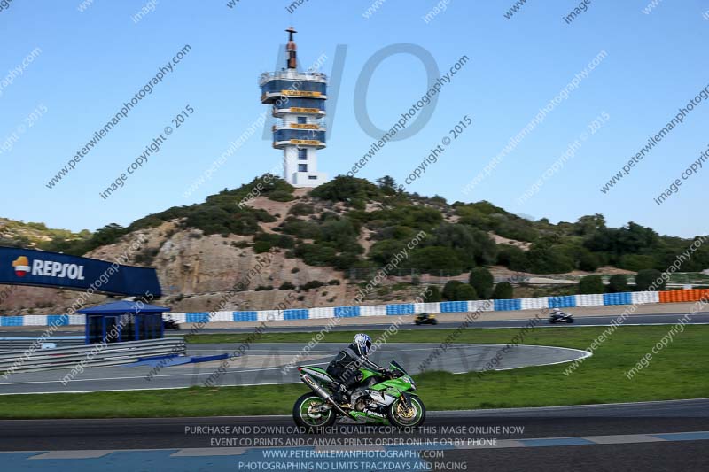 14 to 16th november 2015;Jerez;event digital images;motorbikes;no limits;peter wileman photography;trackday;trackday digital images