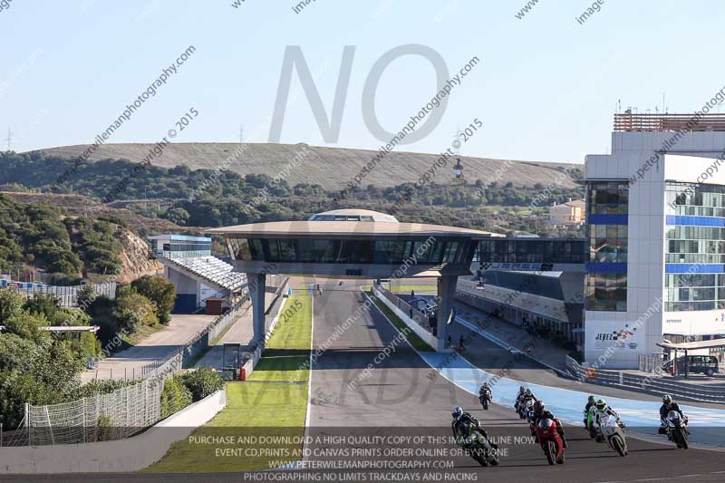 14 to 16th november 2015;Jerez;event digital images;motorbikes;no limits;peter wileman photography;trackday;trackday digital images