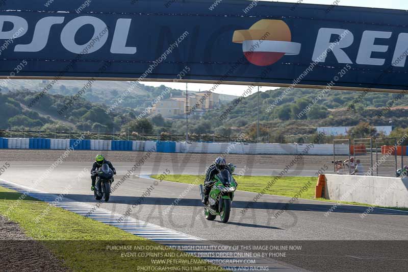 14 to 16th november 2015;Jerez;event digital images;motorbikes;no limits;peter wileman photography;trackday;trackday digital images