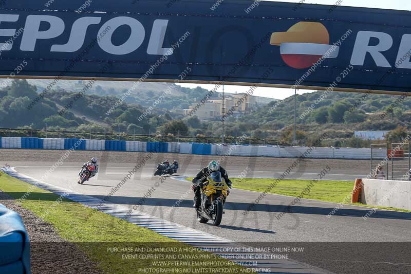 14 to 16th november 2015;Jerez;event digital images;motorbikes;no limits;peter wileman photography;trackday;trackday digital images