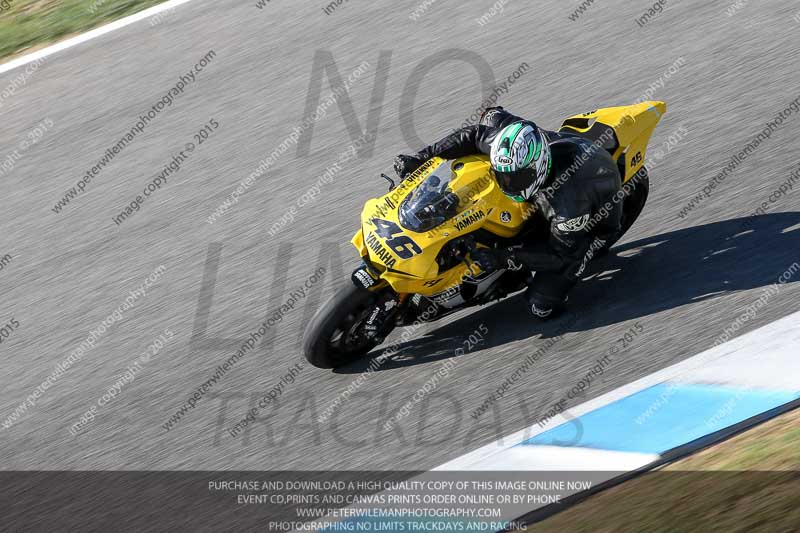 14 to 16th november 2015;Jerez;event digital images;motorbikes;no limits;peter wileman photography;trackday;trackday digital images