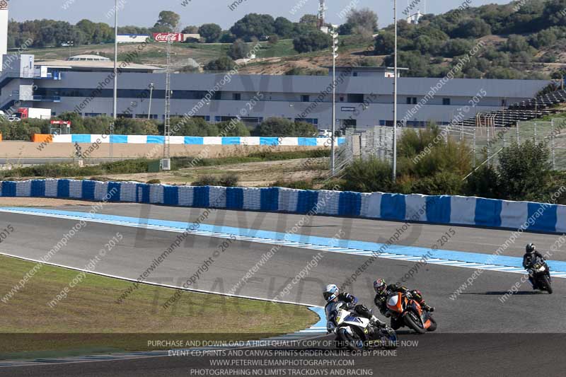 14 to 16th november 2015;Jerez;event digital images;motorbikes;no limits;peter wileman photography;trackday;trackday digital images