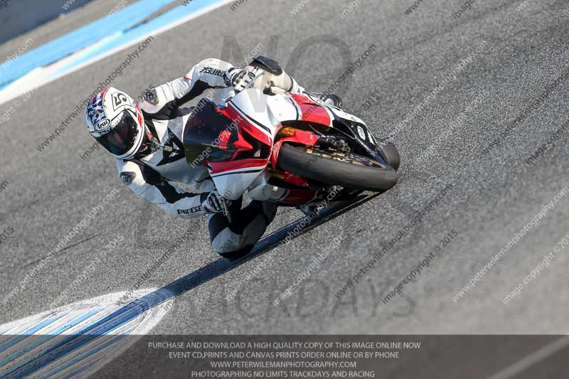 14 to 16th november 2015;Jerez;event digital images;motorbikes;no limits;peter wileman photography;trackday;trackday digital images