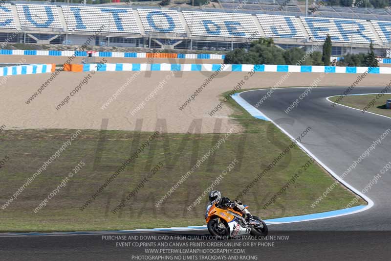 14 to 16th november 2015;Jerez;event digital images;motorbikes;no limits;peter wileman photography;trackday;trackday digital images