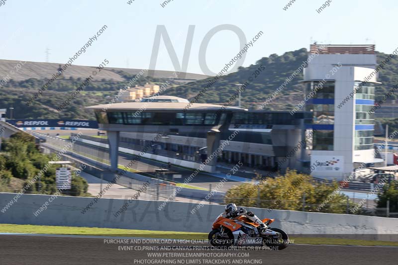 14 to 16th november 2015;Jerez;event digital images;motorbikes;no limits;peter wileman photography;trackday;trackday digital images