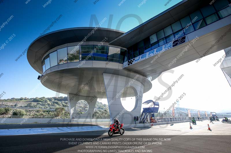 14 to 16th november 2015;Jerez;event digital images;motorbikes;no limits;peter wileman photography;trackday;trackday digital images