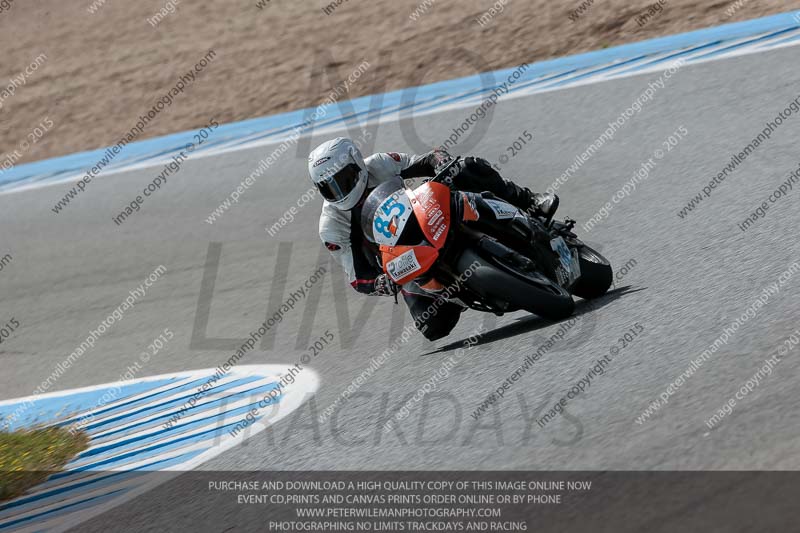 14 to 16th november 2015;Jerez;event digital images;motorbikes;no limits;peter wileman photography;trackday;trackday digital images