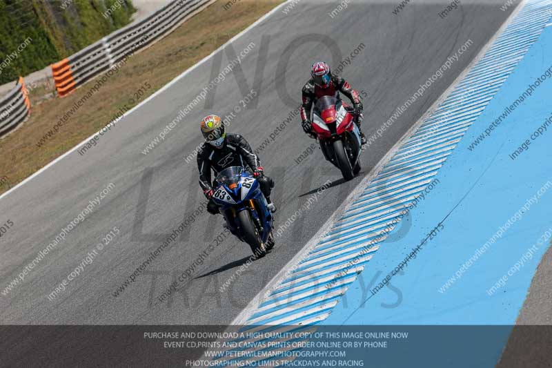 14 to 16th november 2015;Jerez;event digital images;motorbikes;no limits;peter wileman photography;trackday;trackday digital images