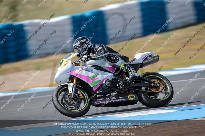 14 to 16th november 2015;Jerez;event digital images;motorbikes;no limits;peter wileman photography;trackday;trackday digital images