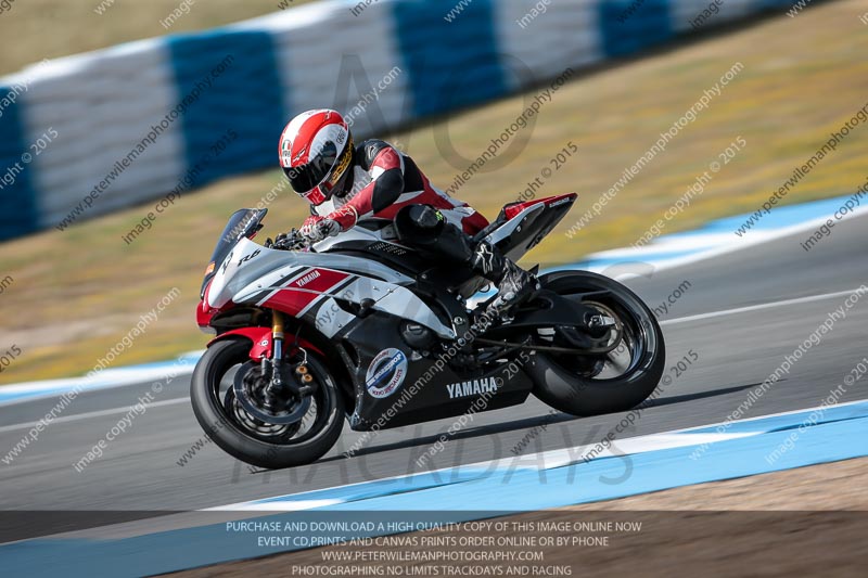 14 to 16th november 2015;Jerez;event digital images;motorbikes;no limits;peter wileman photography;trackday;trackday digital images