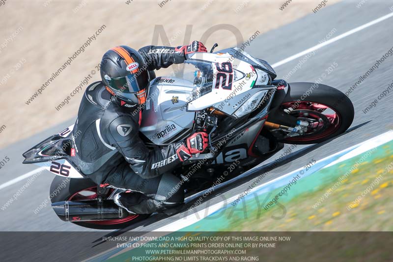 14 to 16th november 2015;Jerez;event digital images;motorbikes;no limits;peter wileman photography;trackday;trackday digital images