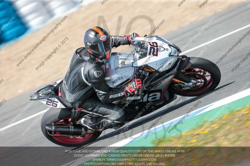 14 to 16th november 2015;Jerez;event digital images;motorbikes;no limits;peter wileman photography;trackday;trackday digital images