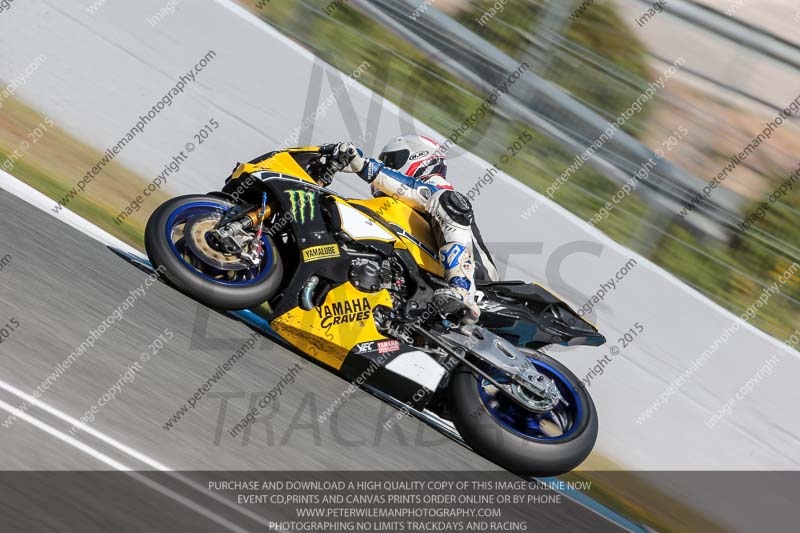 14 to 16th november 2015;Jerez;event digital images;motorbikes;no limits;peter wileman photography;trackday;trackday digital images