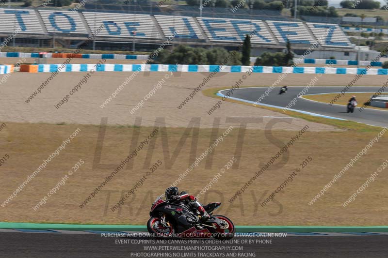 14 to 16th november 2015;Jerez;event digital images;motorbikes;no limits;peter wileman photography;trackday;trackday digital images