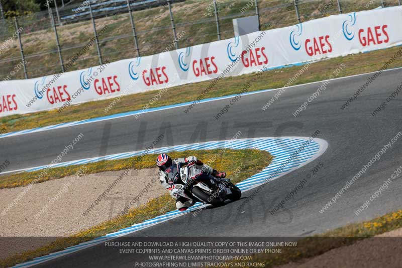 14 to 16th november 2015;Jerez;event digital images;motorbikes;no limits;peter wileman photography;trackday;trackday digital images