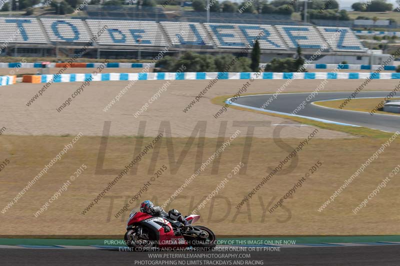 14 to 16th november 2015;Jerez;event digital images;motorbikes;no limits;peter wileman photography;trackday;trackday digital images