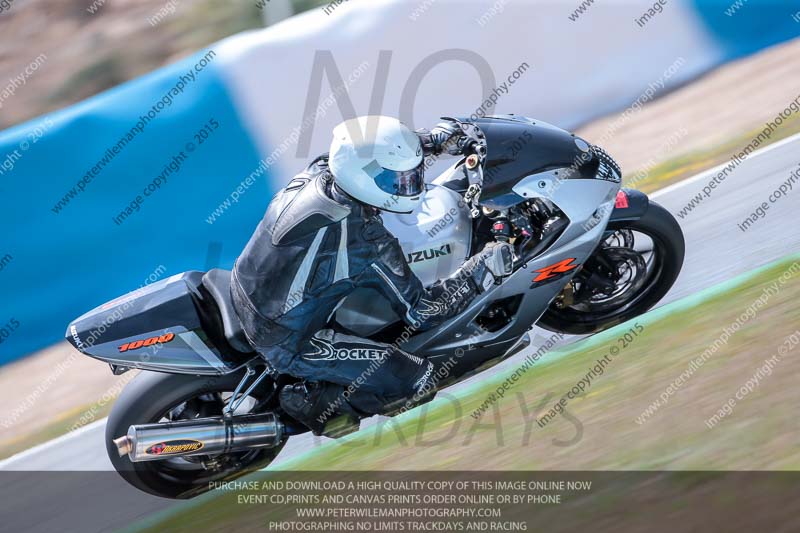 14 to 16th november 2015;Jerez;event digital images;motorbikes;no limits;peter wileman photography;trackday;trackday digital images
