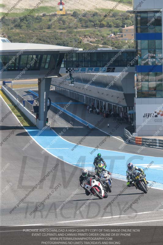 14 to 16th november 2015;Jerez;event digital images;motorbikes;no limits;peter wileman photography;trackday;trackday digital images