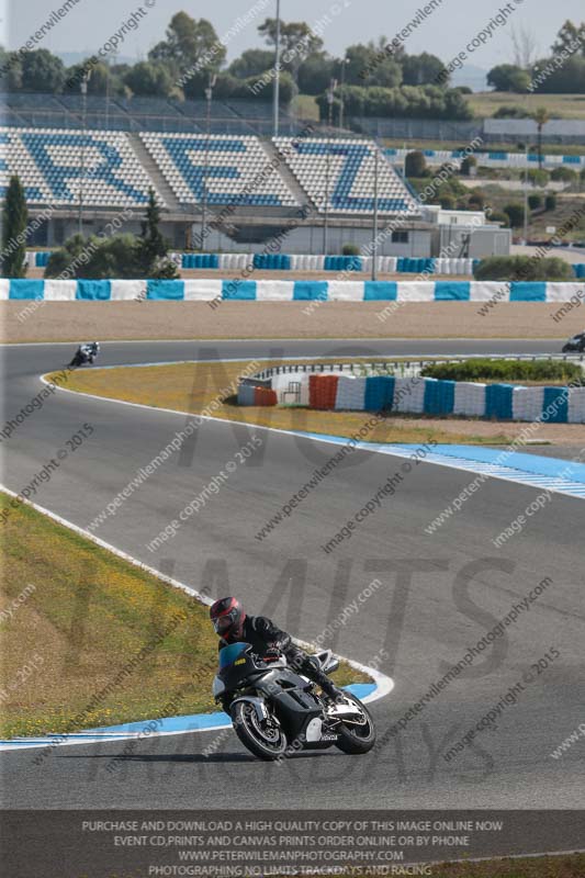 14 to 16th november 2015;Jerez;event digital images;motorbikes;no limits;peter wileman photography;trackday;trackday digital images