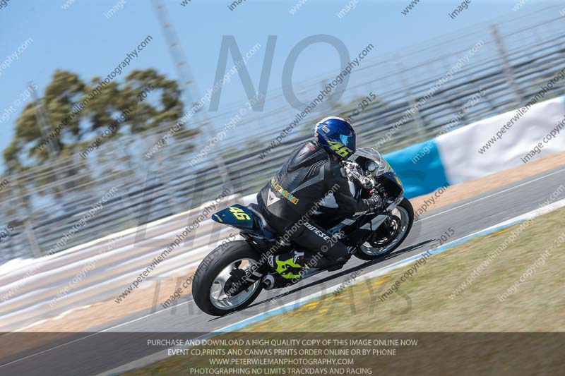 14 to 16th november 2015;Jerez;event digital images;motorbikes;no limits;peter wileman photography;trackday;trackday digital images