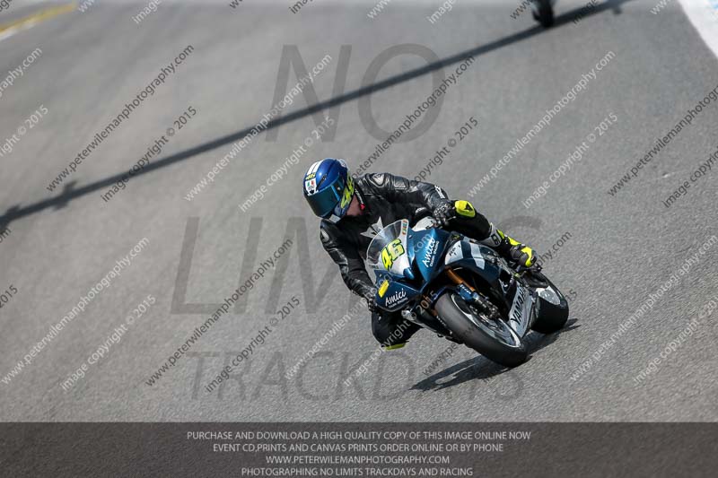 14 to 16th november 2015;Jerez;event digital images;motorbikes;no limits;peter wileman photography;trackday;trackday digital images