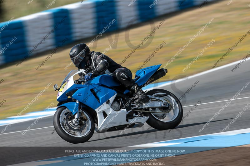 14 to 16th november 2015;Jerez;event digital images;motorbikes;no limits;peter wileman photography;trackday;trackday digital images